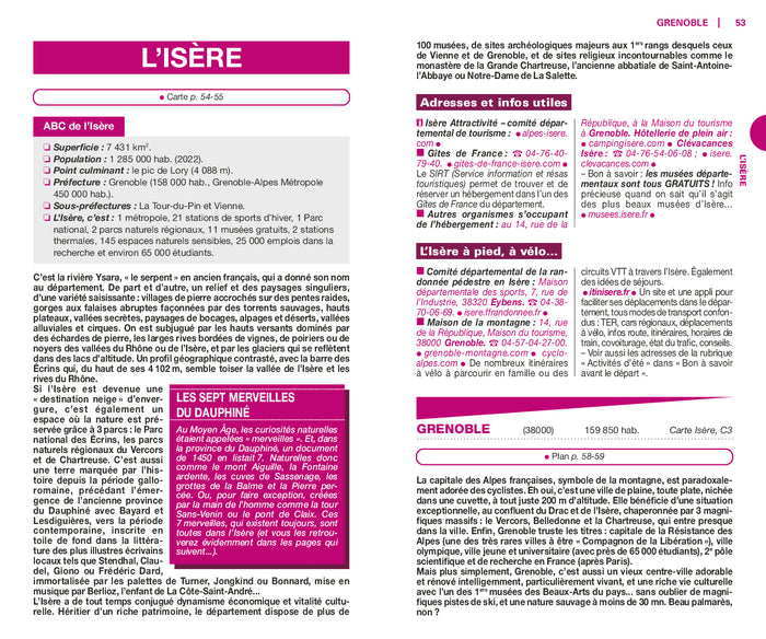 Guide du Routard Isère, Alpes du Sud 2024/25