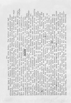 Lettre sur l'histoire de Joan Anderson