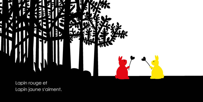 Quand deux lapins s'aiment