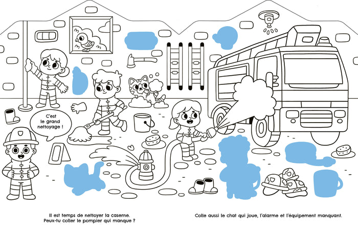 La caserne de pompiers