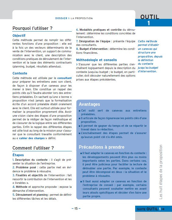 La boîte à outils du Consultant