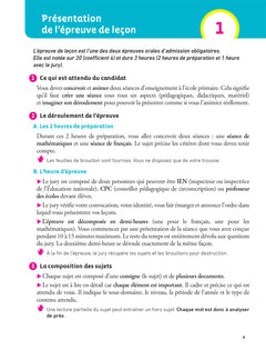 Hatier CRPE -  Fiches pour l'épreuve orale de leçon et d'entretien - Concours 2025-2026