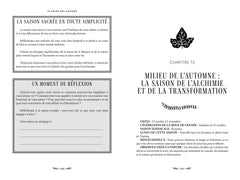 Le Sacre des Saisons: Rituels, sagesse et bien-être inspirés de la Nature pour tous les jours de l'année