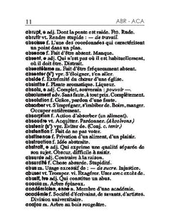 Dictionnaire Larousse Micro