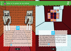 Escape game Minecraft : Arthur et la potion de vie infinie