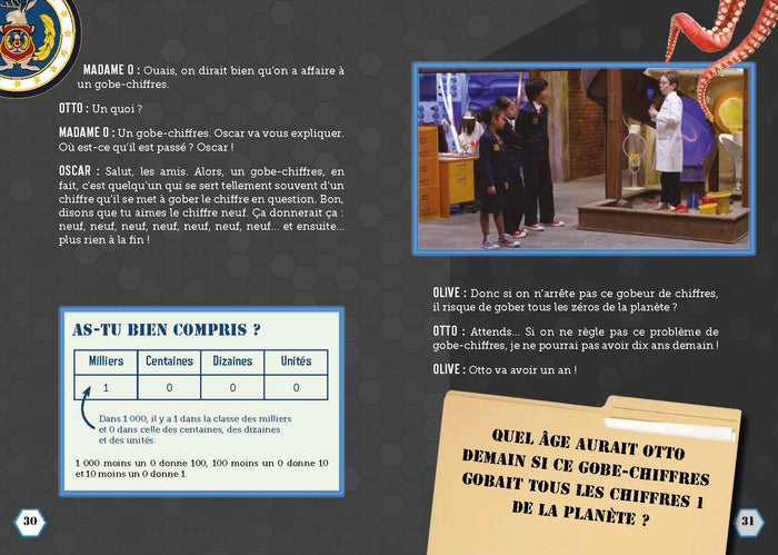 Mène l'enquête avec OSI - Le mystère du gobe-chiffres