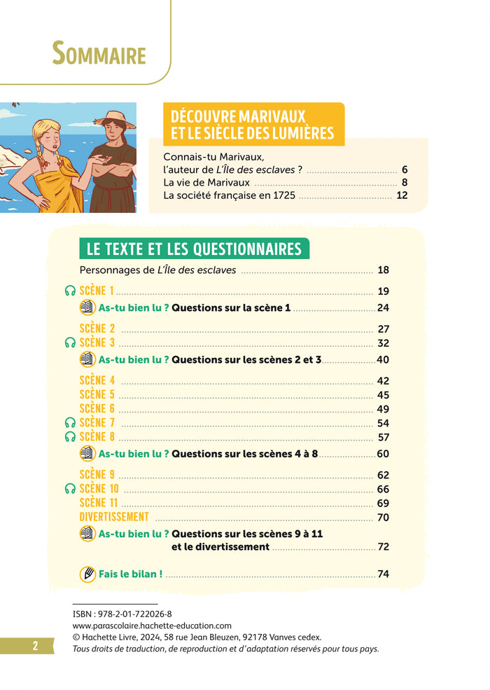 Bibliocollège - L'île des esclaves