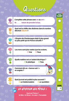 Questions pour réviser - Du CM1 au CM2