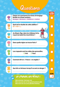 Questions pour réviser - Du CM1 au CM2