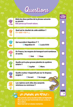 Questions pour réviser - Du CM2 à la 6e
