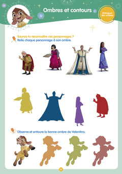 Disney - Wish - De la Moyenne à la Grande Section - Cahier de vacances 2025