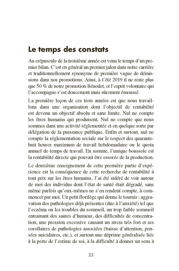 Un cadre en révolte