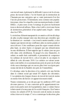 Un cadre en révolte