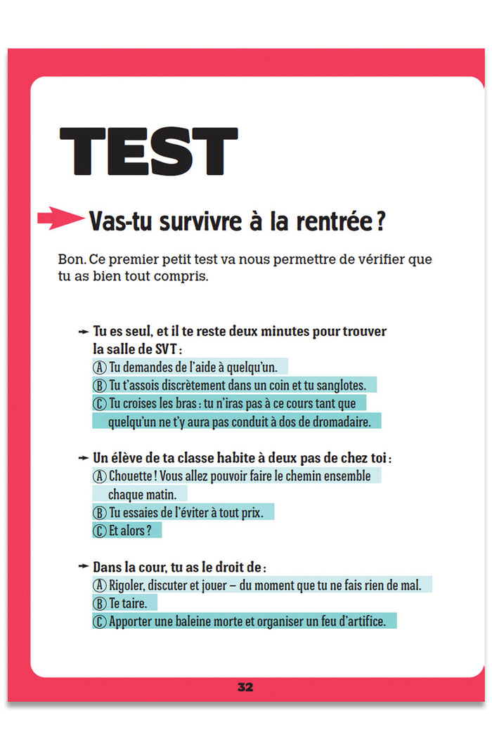 Guide de survie de la 6e