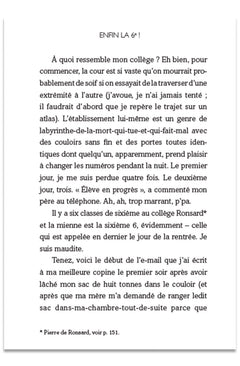 Enfin la 6e !
