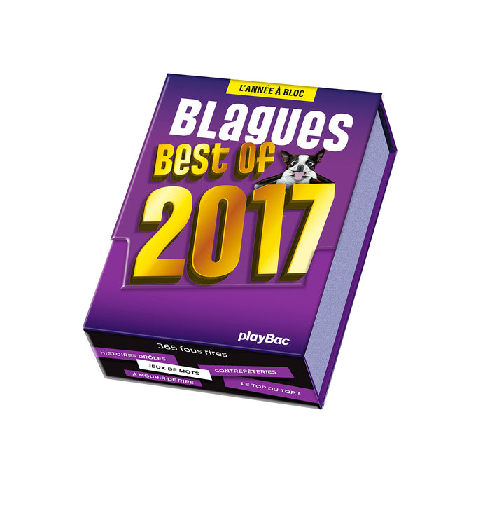 Calendrier Best of Blagues 2017 - Année à Bloc