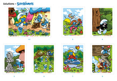 Coloriages mystères - Schtroumpfs