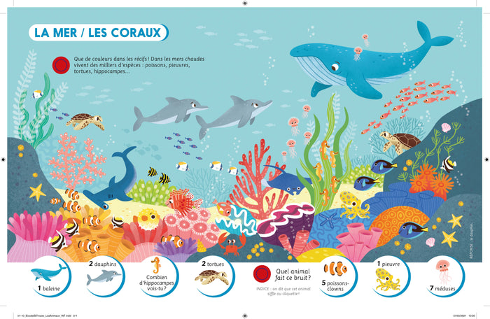 Ecoute et trouve les animaux
