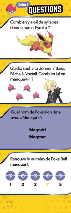 Les incollables - Je rentre en CP avec Pokémon