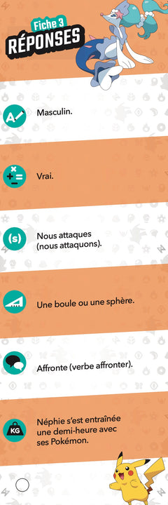 Je rentre en CE2 avec Pokémon