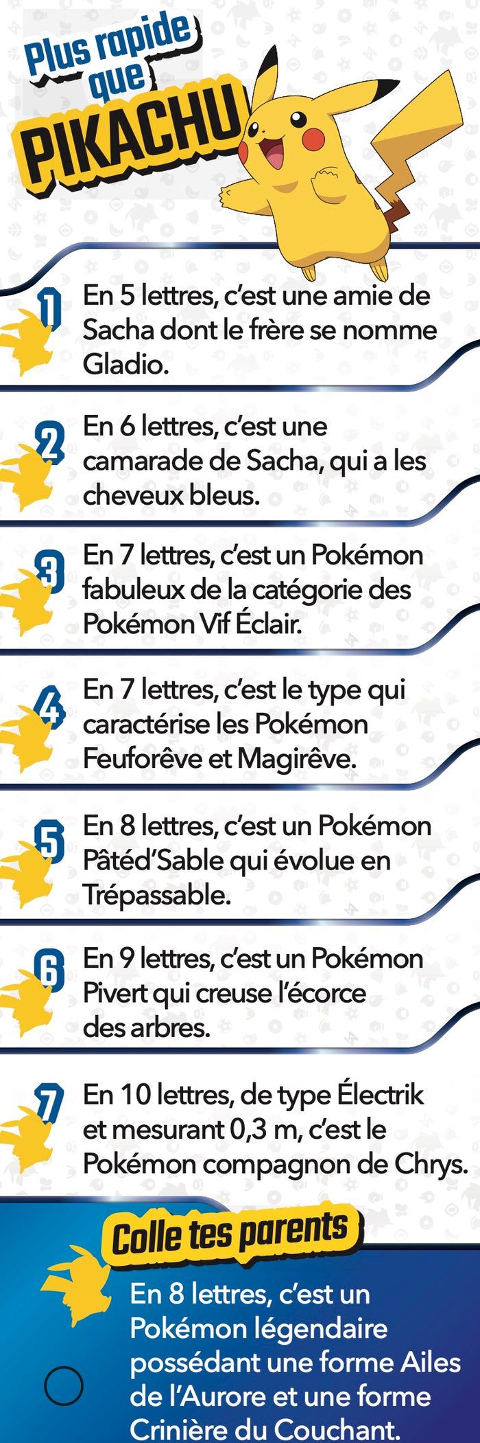 Les incollables - Je rentre en CM1 avec Pokémon 8/9 ans