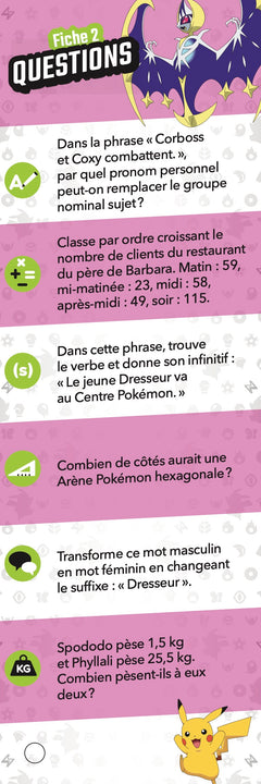 Les incollables - Je rentre en CM2 avec Pokémon