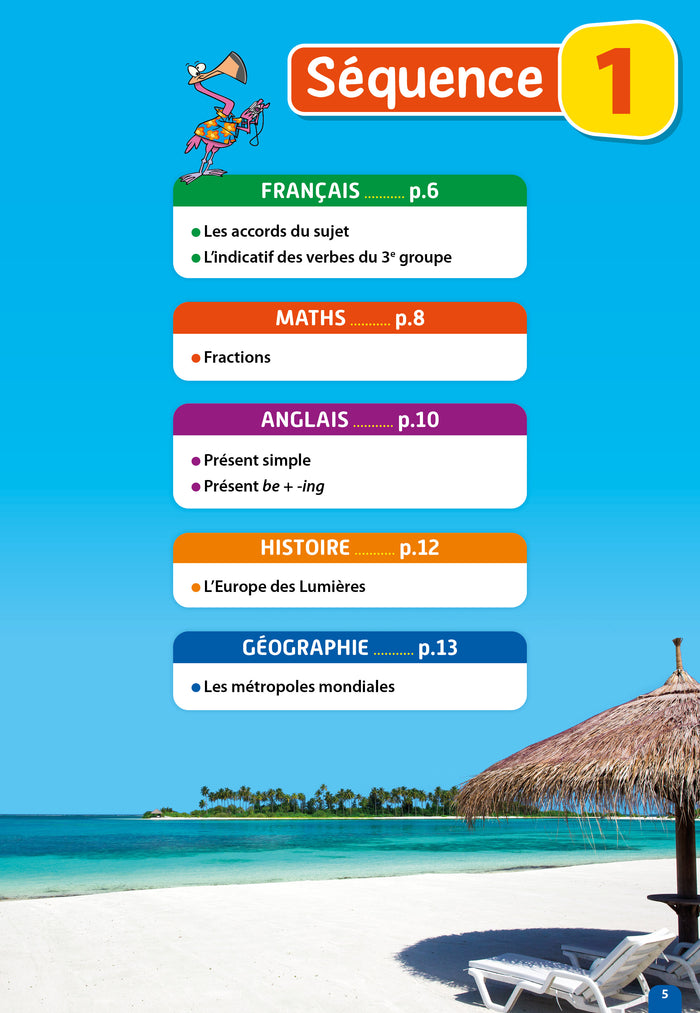 Passeport - Toutes les matières - De la 4e à la 3e - Cahier de vacances 2024