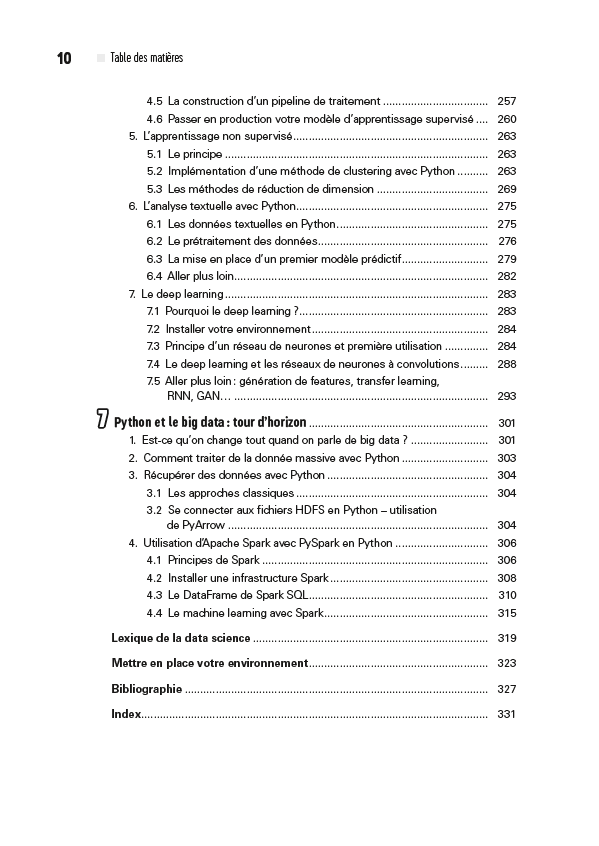 Python pour le data scientist - 3e éd.