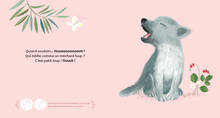 Ma petite histoire à mimer - Ouh, ouh, petit loup !