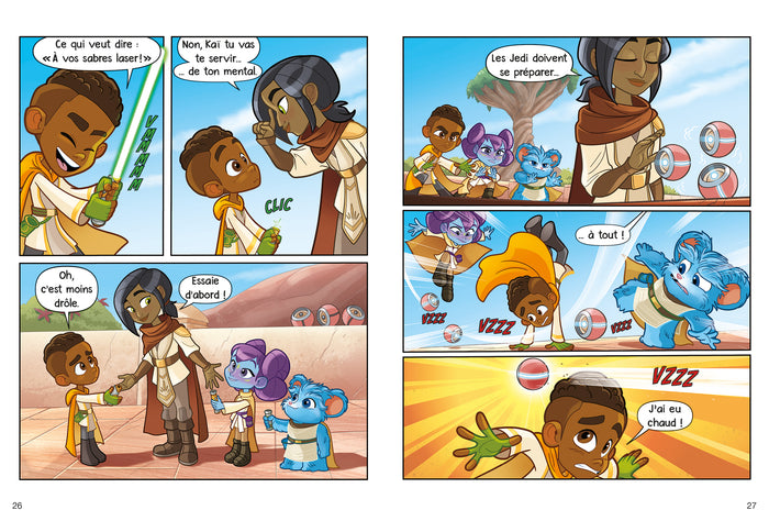 Les aventures des petits Jedi - Futurs maîtres Jedi !