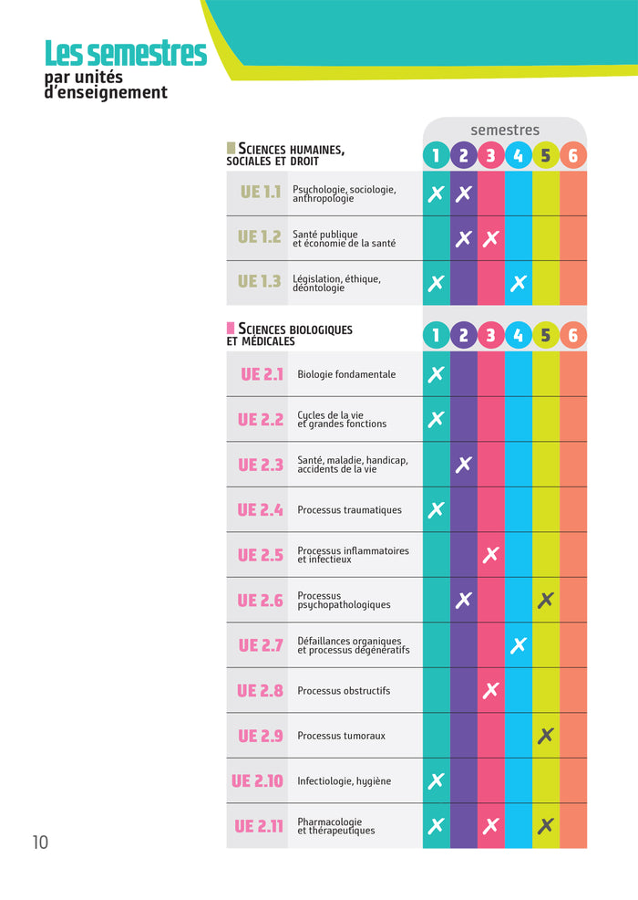 Tout le Diplôme Infirmier en fiches mémos - DEI - UE 1.1 à 6.2 - IFSI - Entrainement révision 3e Ed