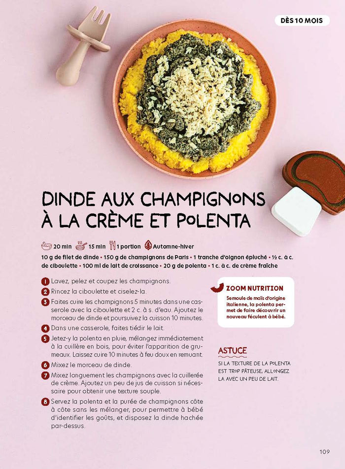 Le grand livre des recettes de mon bébé