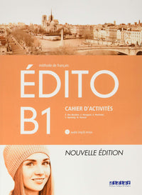 EDITO B1 2018 - Code Santillana - Cahier + CD