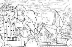 Les super-vilains DC, le livre de coloriage officiel