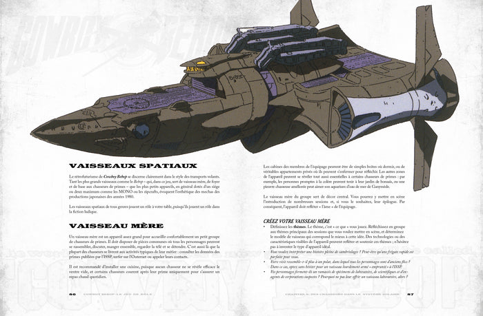 Cowboy bebop, le jeu de rôle, livre de base