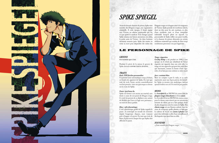 Cowboy bebop, le jeu de rôle, livre de base