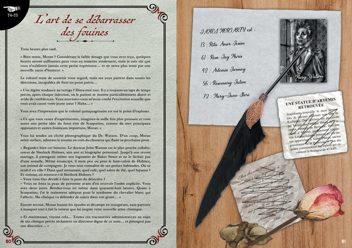 Moriarty, la clinique des âmes volées