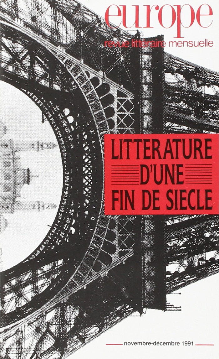 Littérature fin de siècle, numéro 751-752