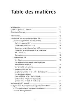 L'ABC de la SCI familiale