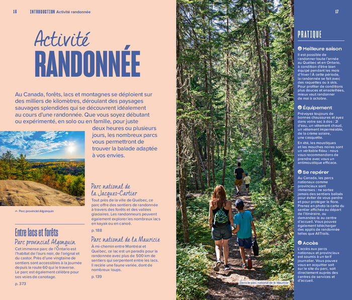 Québec et Ontario Guide Evasion