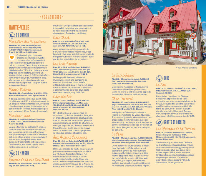 Québec et Ontario Guide Evasion