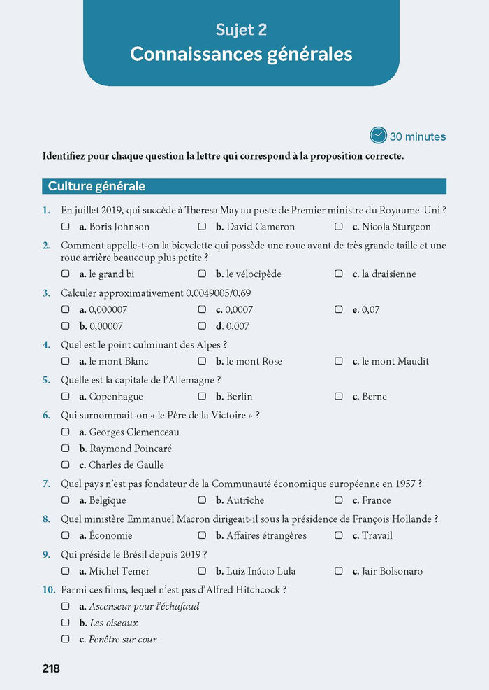 Epreuves de sélection Gendarme adjoint volontaire 2024