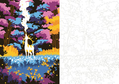 Le monde de Chroma - Livre de coloriage