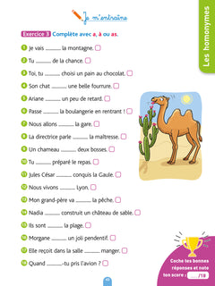 Bled Cahier d'orthographe CM1