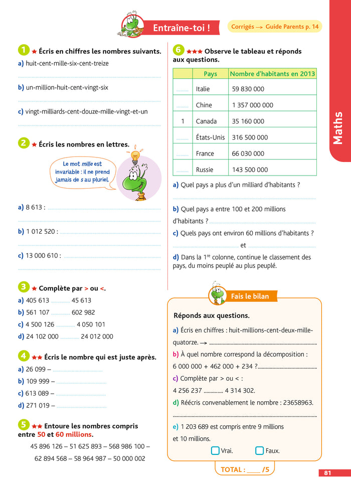 Pour comprendre Tout mon CM2