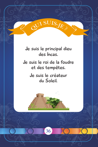 Secrets d'histoire junior - Jeu des 7 familles, Spécial Mythologie, et Qui suis-je ?