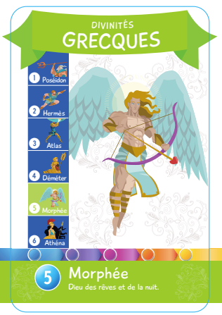Secrets d'histoire junior - Jeu des 7 familles, Spécial Mythologie, et Qui suis-je ?