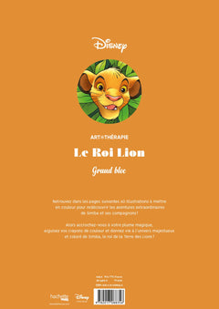 Grand bloc coloriages Roi Lion