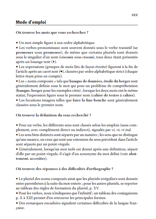 Dictionnaire Mini Plus Larousse