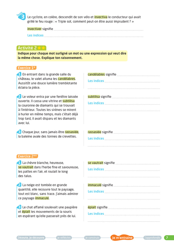 Des stratégies pour lire et comprendre des textes narratifs CM